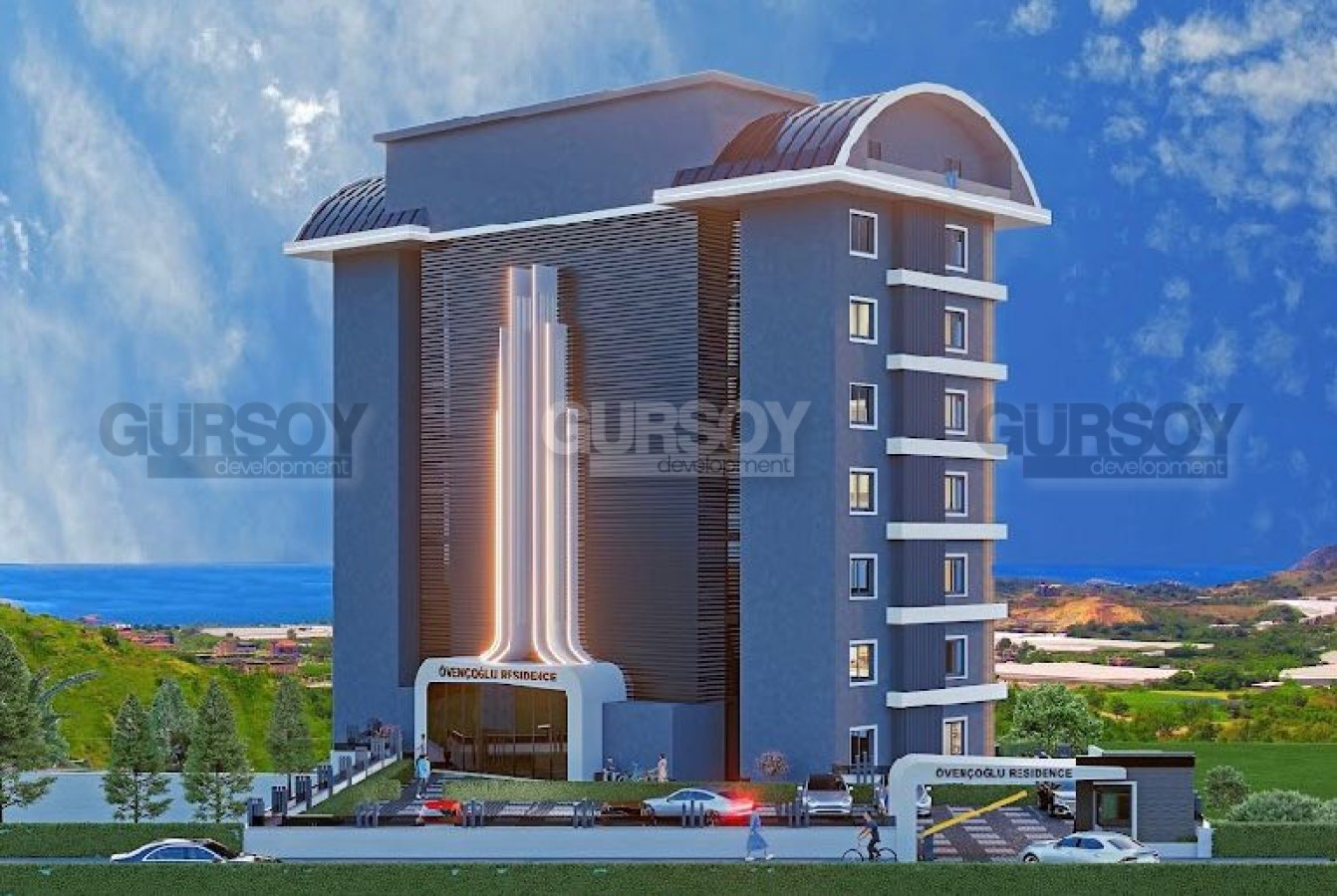 Проект для инвестиций с квартирами от 49 до 120 м2 в Демирташе. в Турции - фото 1