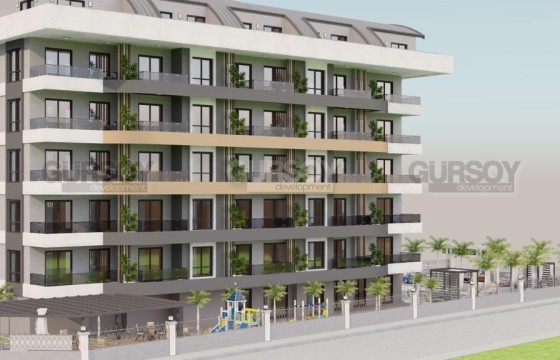 Строящийся бутик проект в центре Авсаллара, 43м2-198м2 в Турции - фото 2