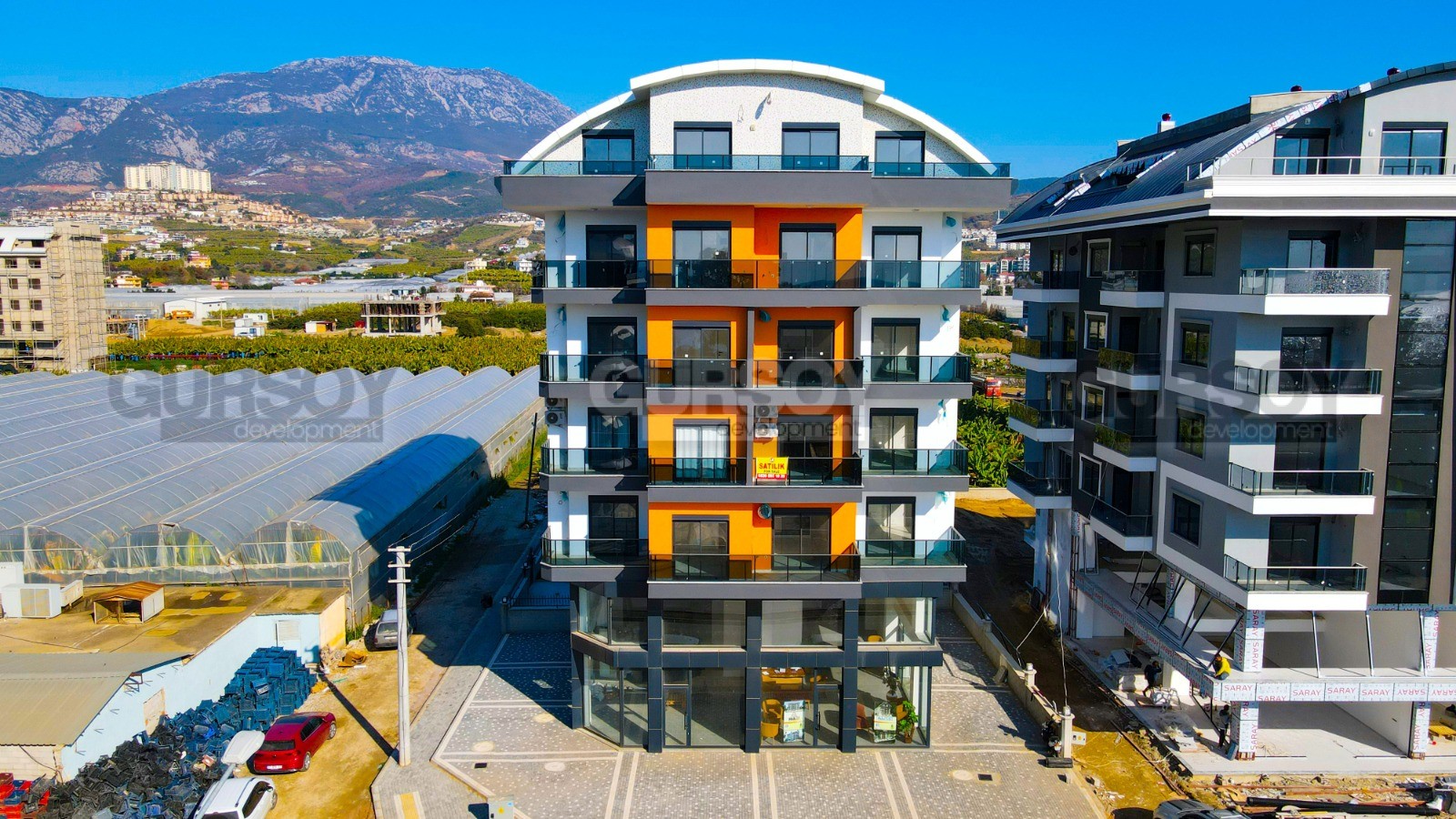 Квартира с потрясающим видом на горы в Каргыджаке. Новый комплекс. 50 кв.м. в Турции - фото 1