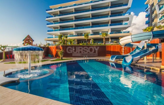 Меблированный садовый дуплекс 3+1 в районе Каргыджак, 200 м2 в Турции - фото 12