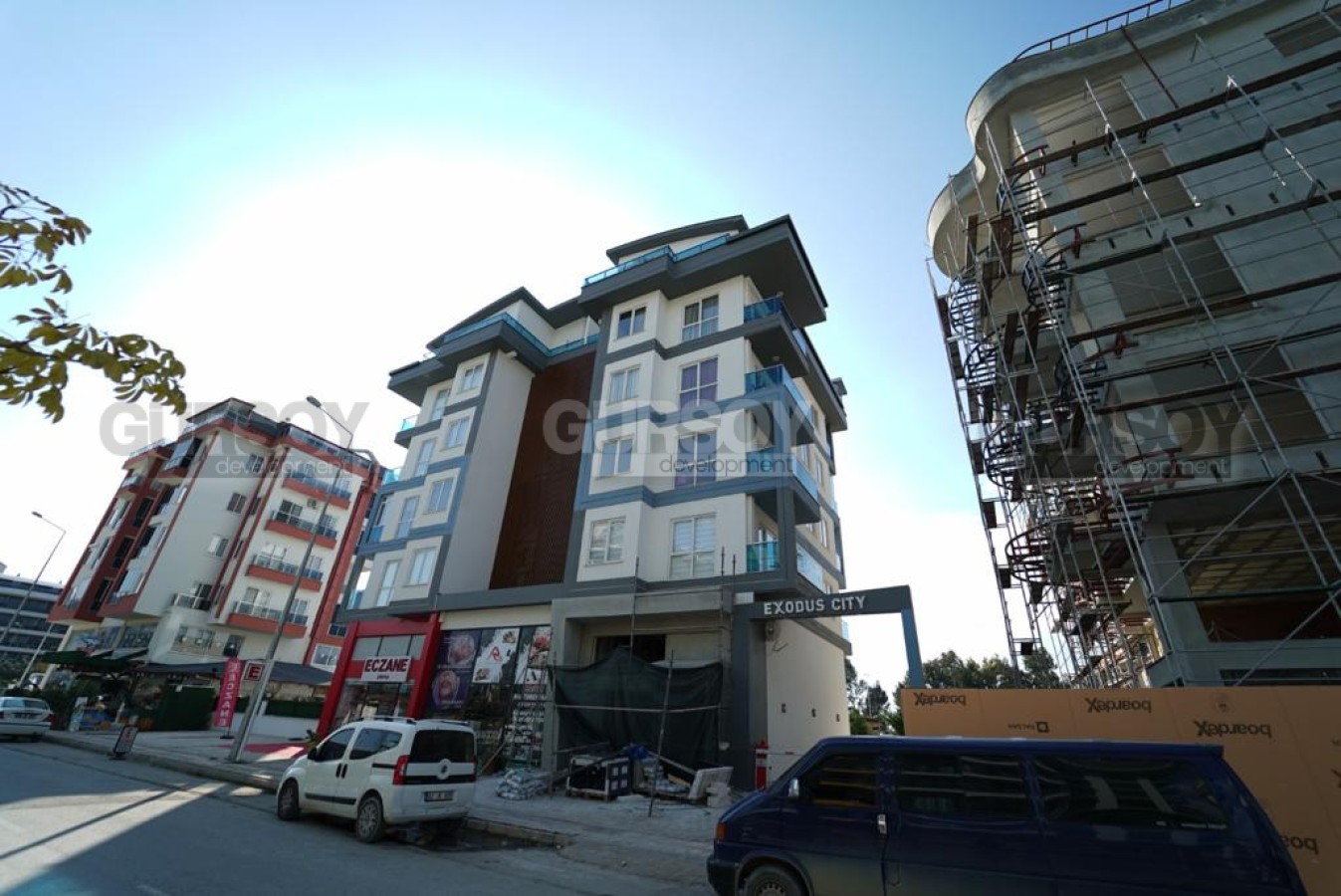 Меблированная квартира 1+1 на первой береговой линии в Каргыджак, 60 м2 в Турции - фото 1