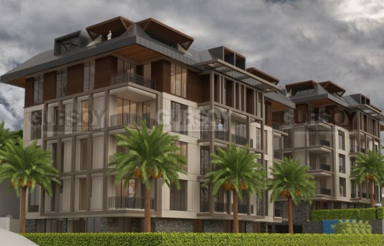 Элегантный комплекс в престижном районе Хасбахче. 3+1,125м2 в Турции - фото 1