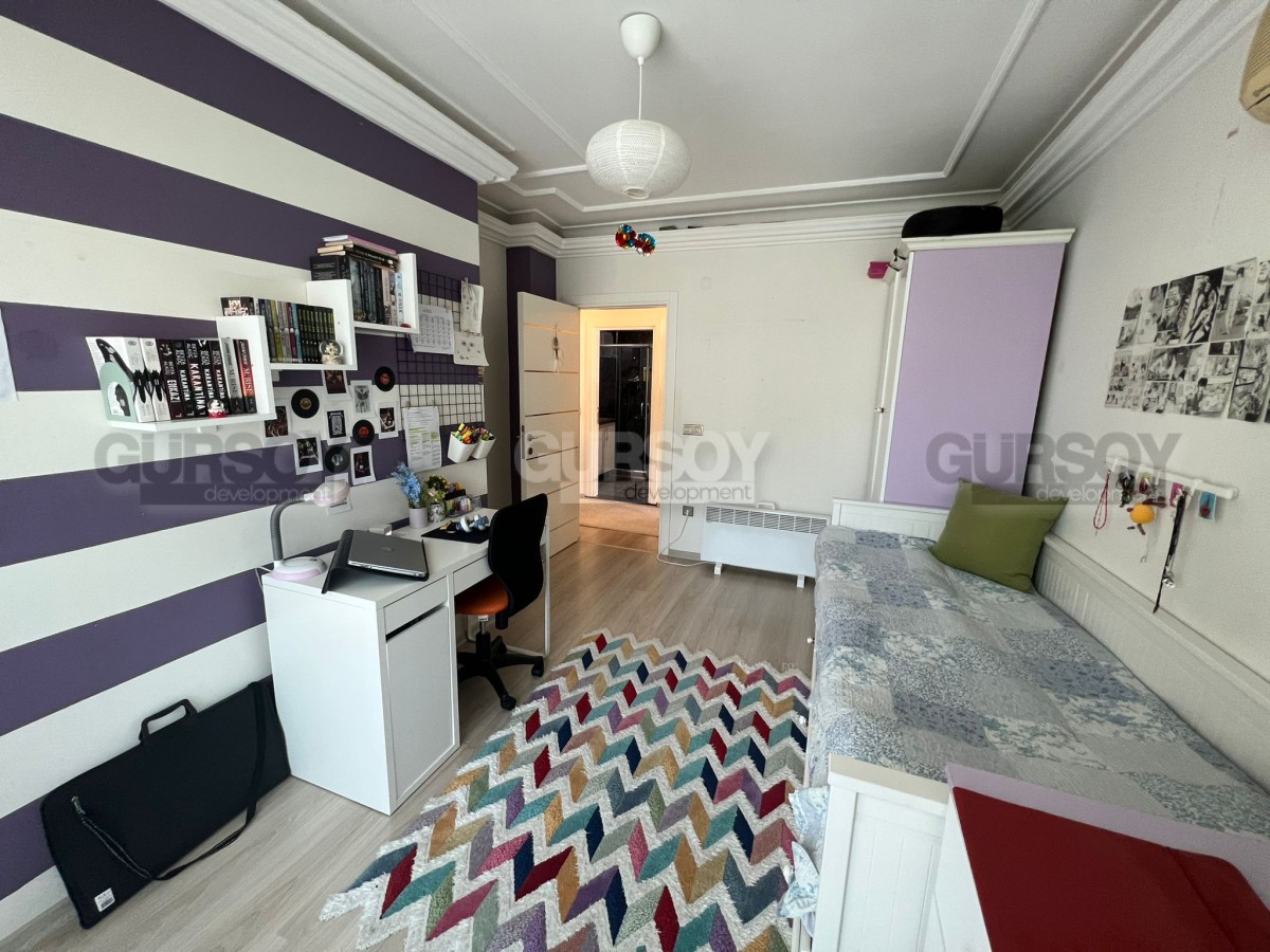 Трехкомнатная квартира с мебелью в Джикджилли, 120 кв.м в Турции - фото 1
