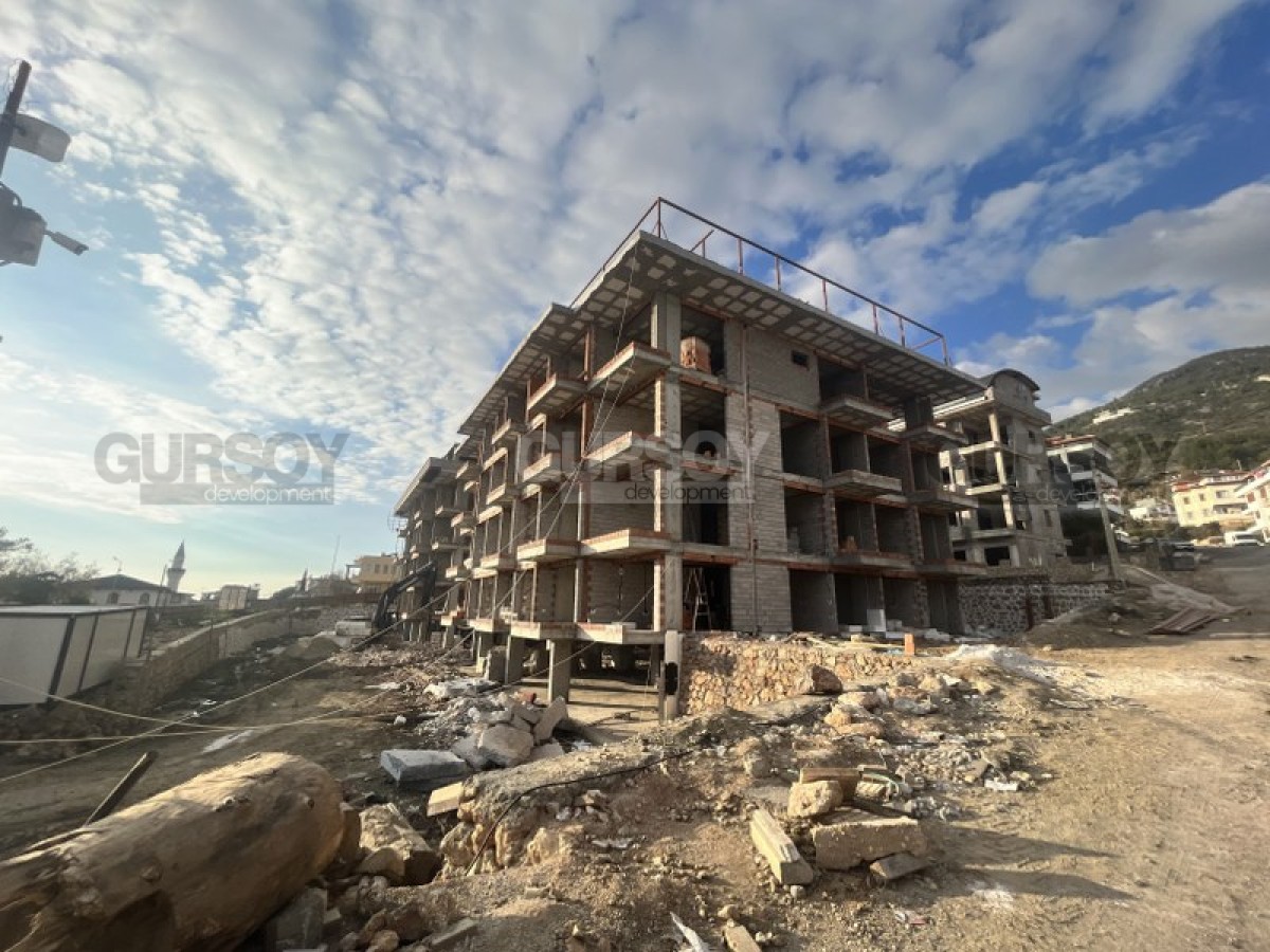 Квартира в новом элитном комплексе в районе Хасбахче. 1+1,45м2 в Турции - фото 1