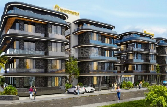 Проект премиального класса в районе Хасбахче. 1+1,2+1,3+1 (48м2- 170м2) в Турции - фото 10