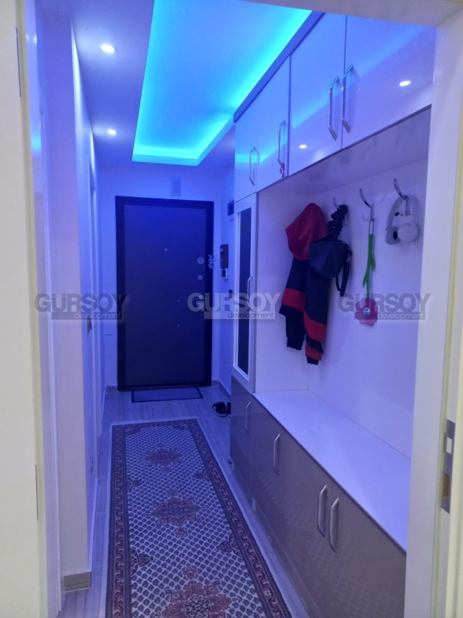 Меблированная квартира 1+1 в уютном комплексе в центре Газипаши, 65 м2 в Турции - фото 1