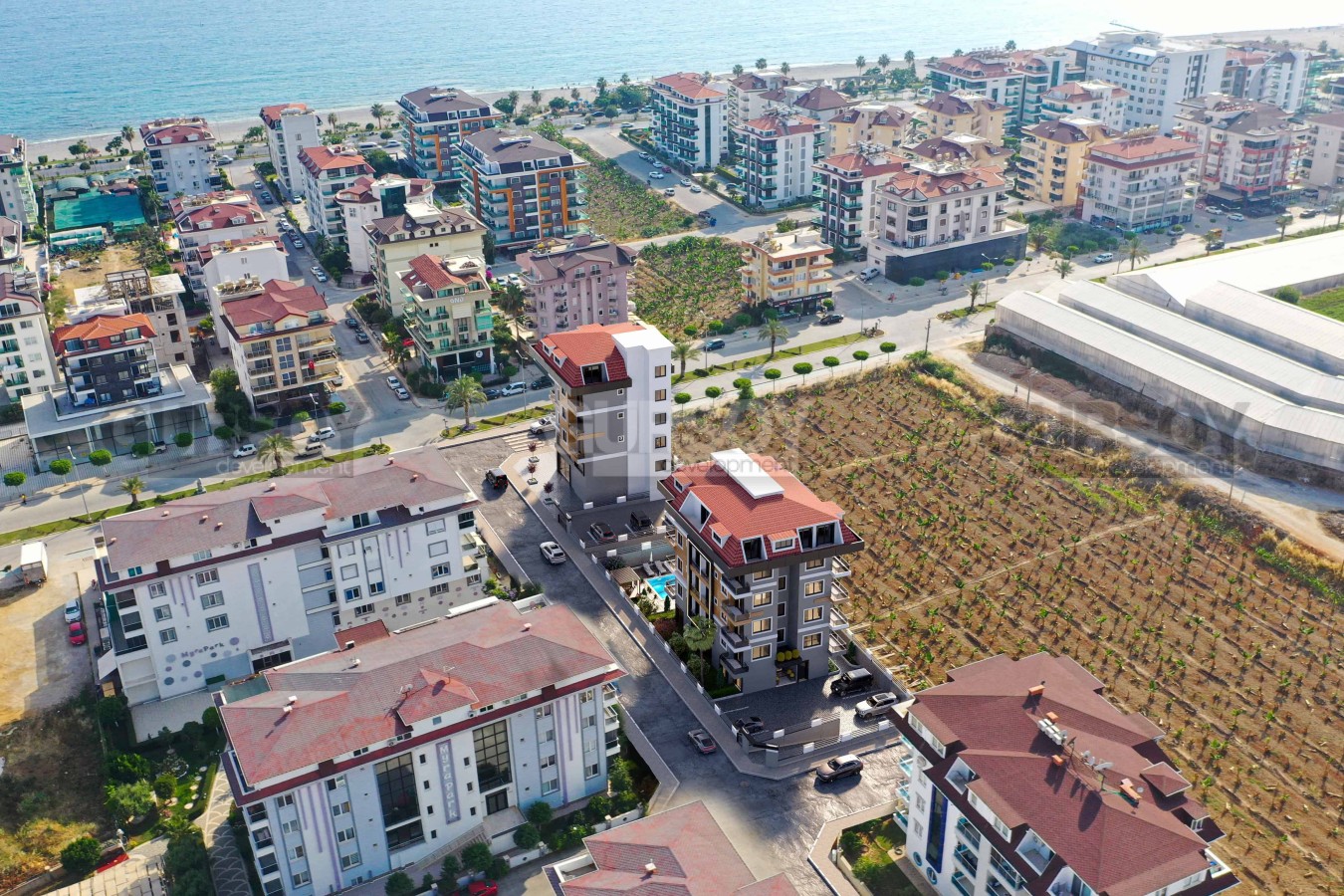 Проект у моря с квартирами от 58 кв.м. Кестель, Алания. в Турции - фото 1