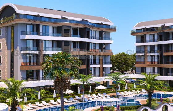 Проект на этапе строительства в районе Оба, 52м2-174м2 в Турции - фото 3