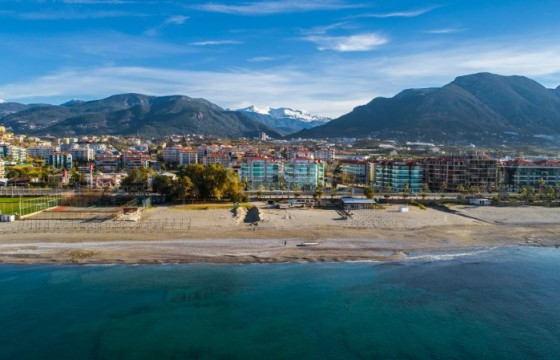 Просторная квартира с прямым видом на море, 75 м2 в Кестеле. в Турции - фото 10