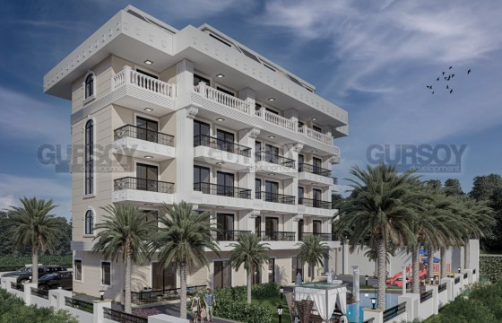 Новые двухкомнатные квартиры 52 кв.м. Кестель, Алания. в Турции - фото 3