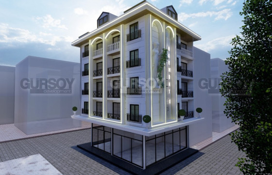 Квартира 2+1 дуплекс в доме городского типа в центре Алании, 95 м2 в Турции - фото 1