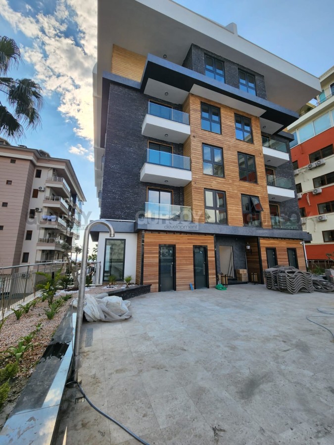 Три меблированные квартиры в новом комплексе на первой береговой в Оба, 55м2 в Турции - фото 1