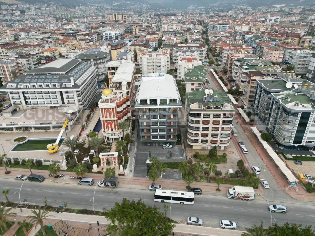 Три меблированные квартиры в новом комплексе на первой береговой в Оба, 55м2 в Турции - фото 1