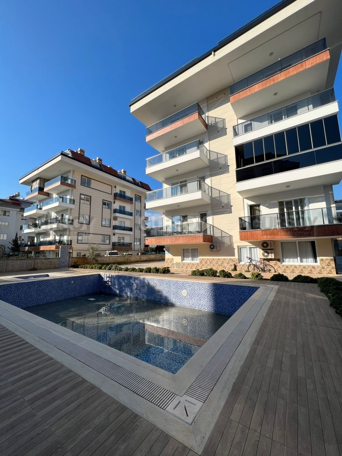 Апартаменты 2+1 в новом комплексе в районе Оба, 110м2 в Турции - фото 1