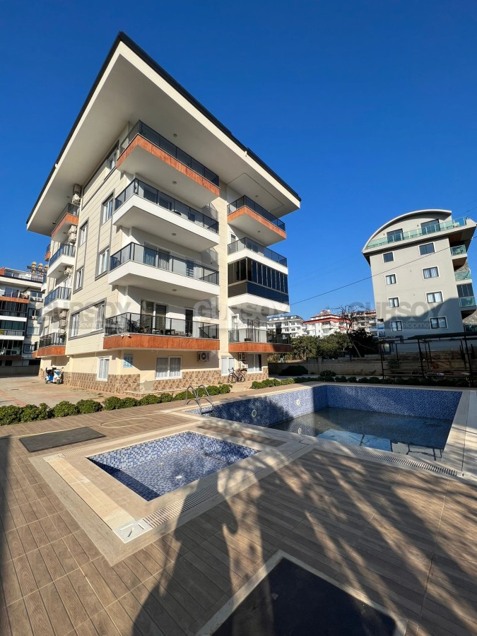 Апартаменты 2+1 в новом комплексе в районе Оба, 110м2 в Турции - фото 1
