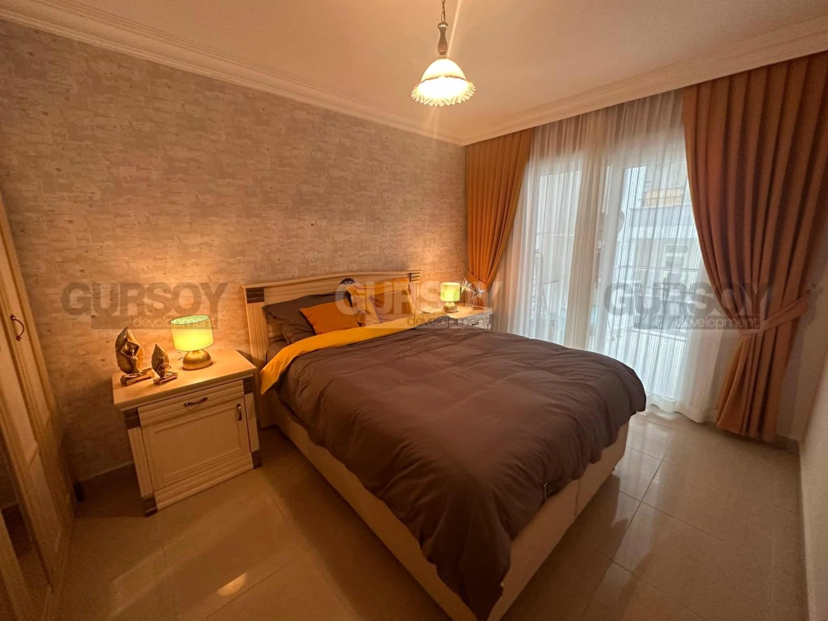 Уютные меблированные апартаменты в открытом для ВНЖ районе Оба, 110 м2 в Турции - фото 1