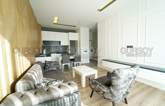 Апартаменты 1+1 в комплексе с шикарной инфраструктурой, 55 м2 в Турции - фото 2