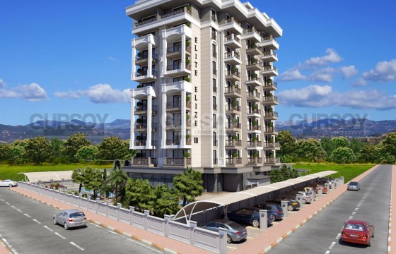 Строящийся проект в самом центре района Оба, 53м2-79м2 в Турции - фото 12