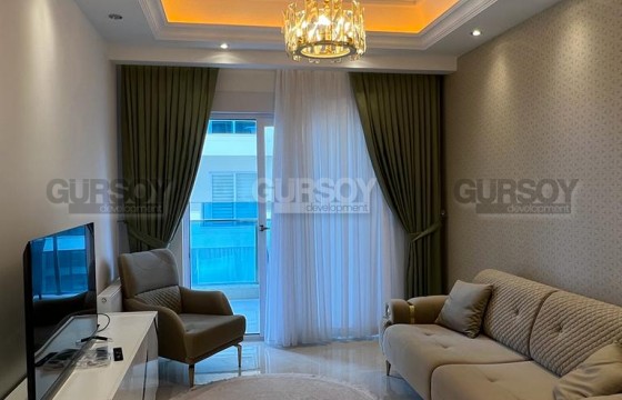 Шикарная меблированная квартира 1+1 в ультра-роскошном комплексе в Махмутларе, 80 м2 в Турции - фото 5