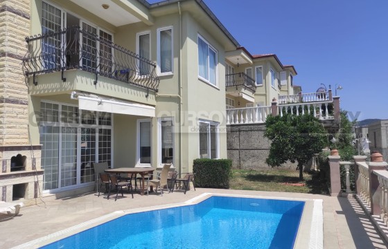 Вилла 4+1 с бассейном и видом на море в Каргыджаке, 280 м2. в Турции - фото 5