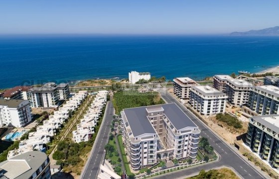 Квартира 1+1 в новой элитной резиденции, 63 м2 в Каргыджаке. в Турции - фото 4