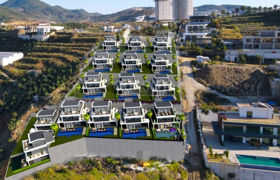 Элитные виллы 4+1 с видом на море в Каргыджаке, от 350 м2. в Турции - фото 11