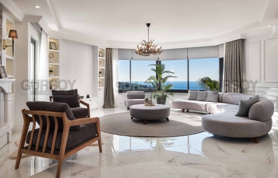 Вилла с шикарными видами в Каргыджаке. 4+1,320м2 в Турции - фото 4