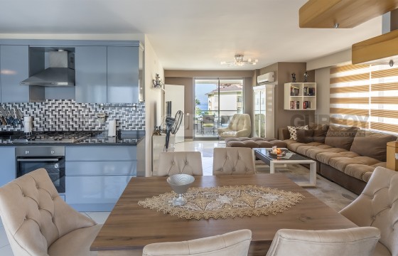 Шикарный видовой дуплекс в 100 метрах от моря в Оба, 170м2 в Турции - фото 3