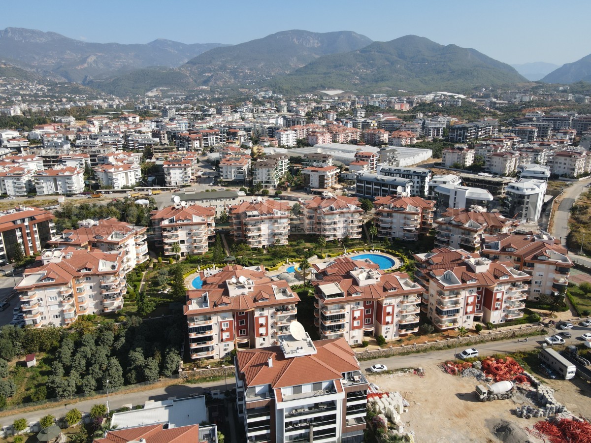 Стильные квартиры в комплексе с отельной инфраструктурой в районе Оба, 225м2-235м2 в Турции - фото 1