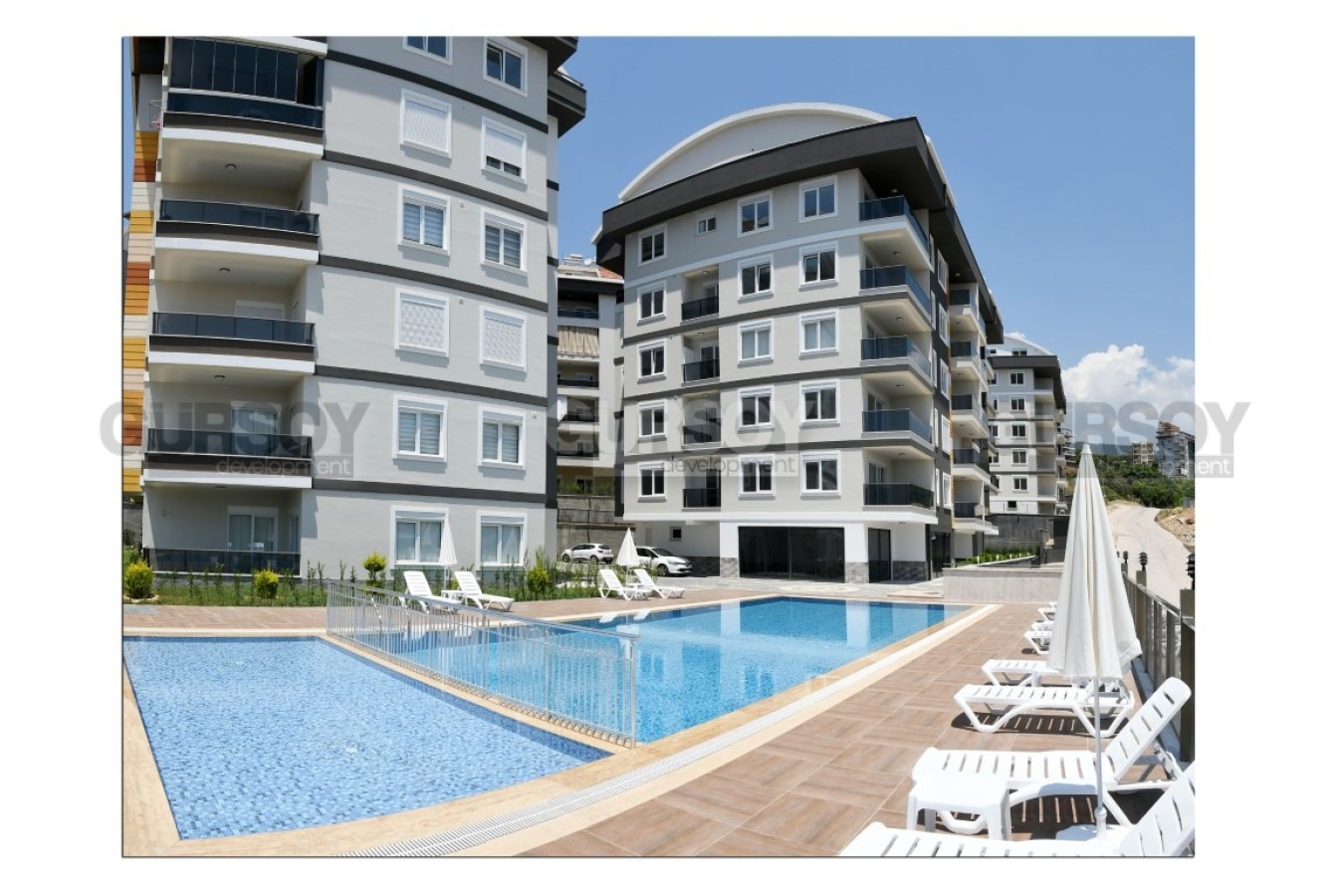 Стильная меблированная квартира 2+1 в современном комплексе в Джикджилли, 100 м2 в Турции - фото 1