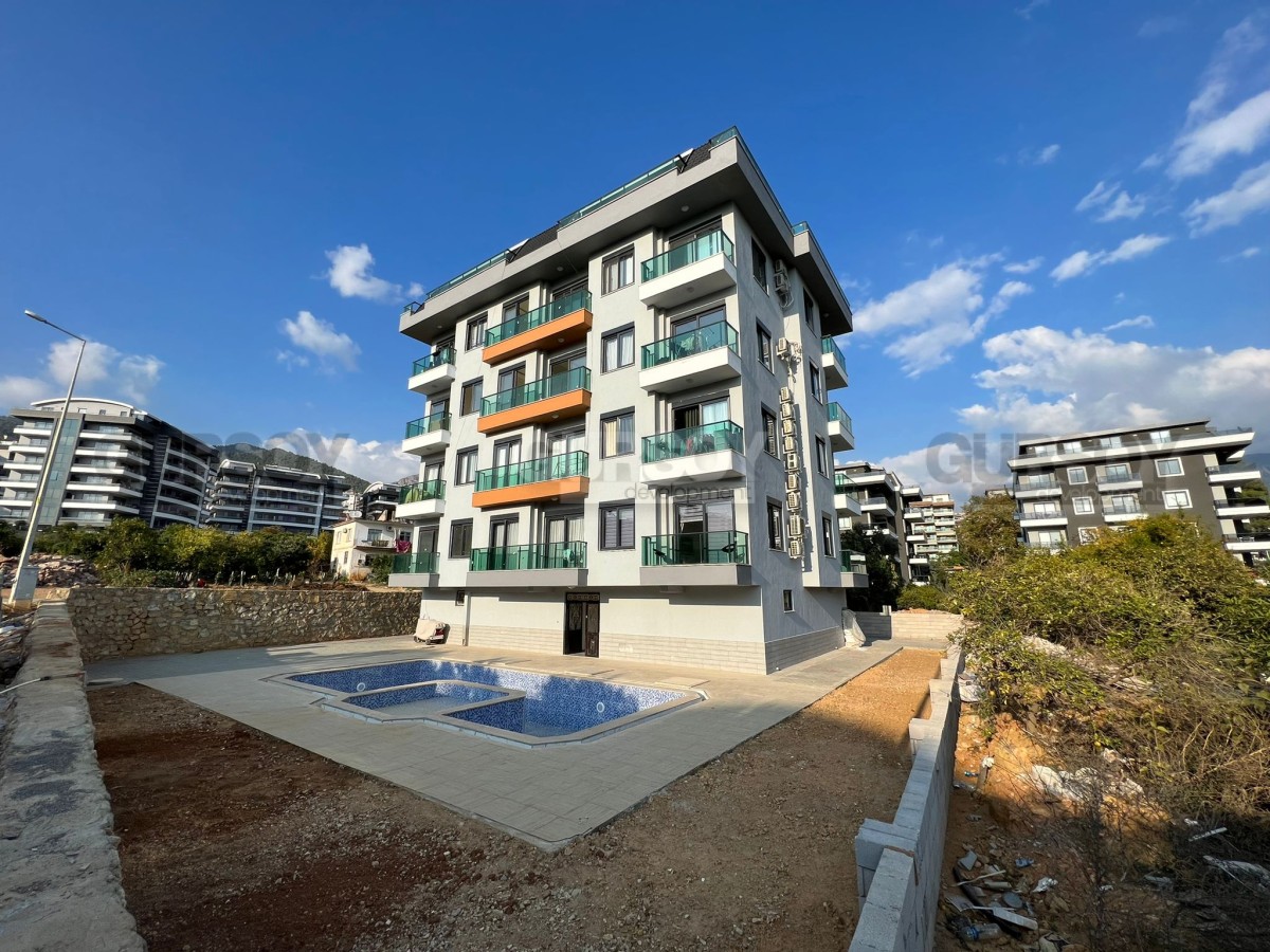 Квартира 1+1 в новом комплексе в районе Оба, 47м2 в Турции - фото 1