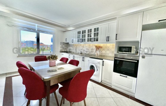 Просторная светлая квартира 2+1 в районе Оба в 150 метрах от моря, 110 м2 в Турции - фото 2