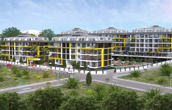 Просторная квартира в премиальном проекте в районе Кестель. 4+1,155м2 в Турции - фото 3