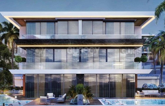 Комплекс вилл в живописном районе.  3+1, 200м2 в Турции - фото 8