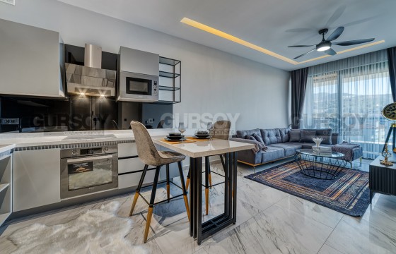 Стильная квартира в шикарном комплексе у моря. 1+1,45м2 в Турции - фото 3