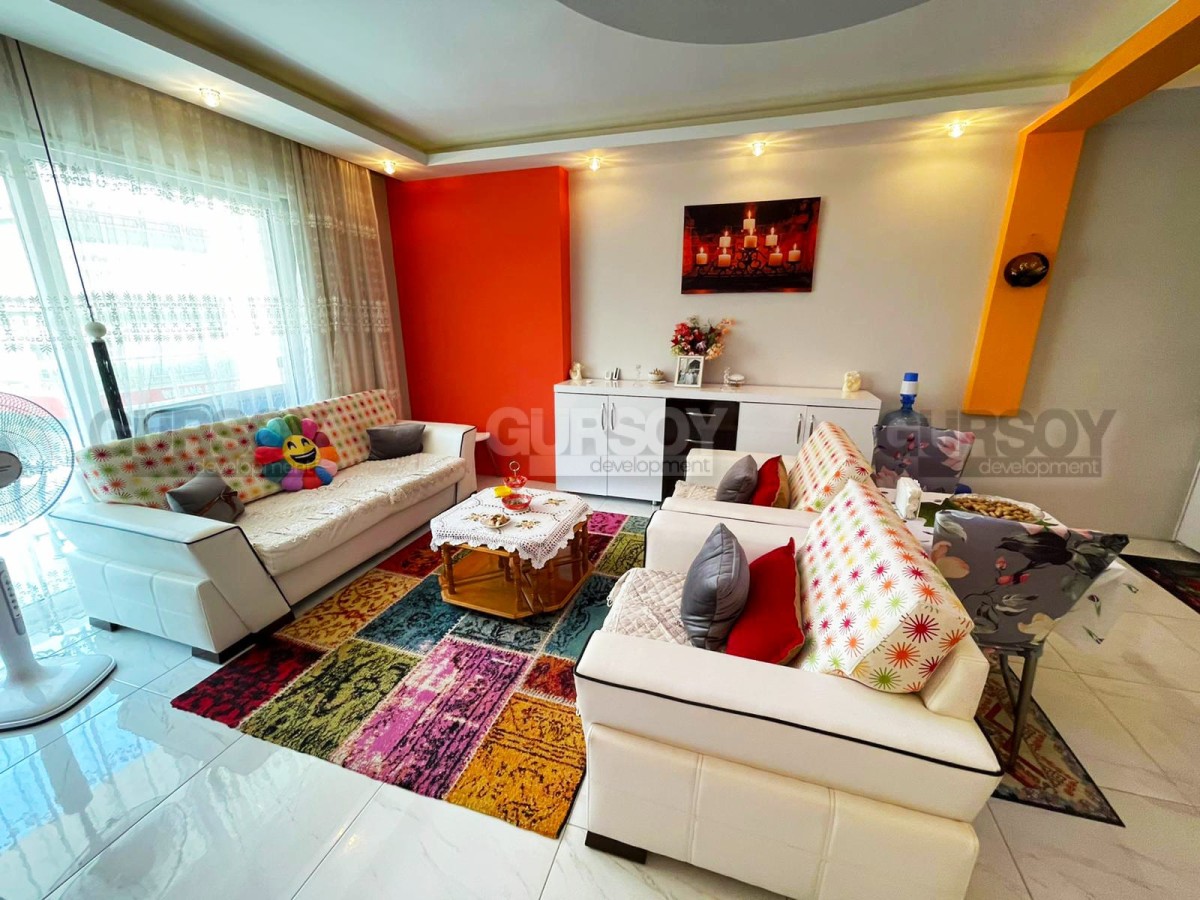 Просторная меблированная квартира 1+1 в уютном комплексе в Махмутларе, 68 м2 в Турции - фото 1
