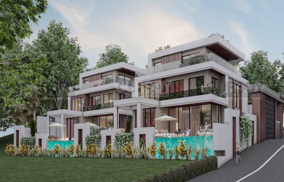 Элитная современная вилла 6+1 с панорамными видами в элитном районе Алании - Бекташ, 390 м2 в Турции - фото 5