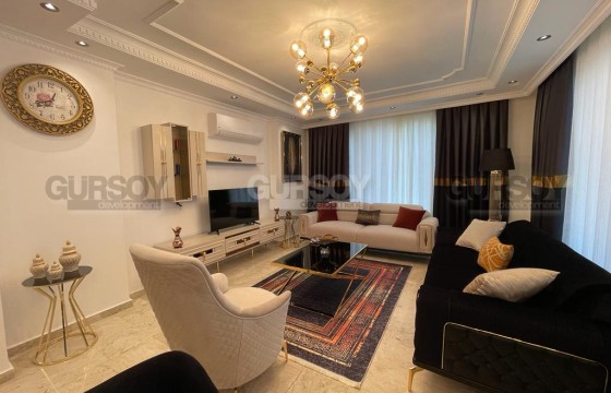 Шикарная просторная квартира 2+1 с видом на горы в 600 м от моря в Махмутларе, 125 м2 в Турции - фото 5