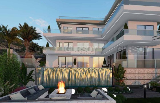 Ультра-роскошная новая частная вилла 5+2 с инфинити бассейном в Бекташе, 680 м2 в Турции - фото 1