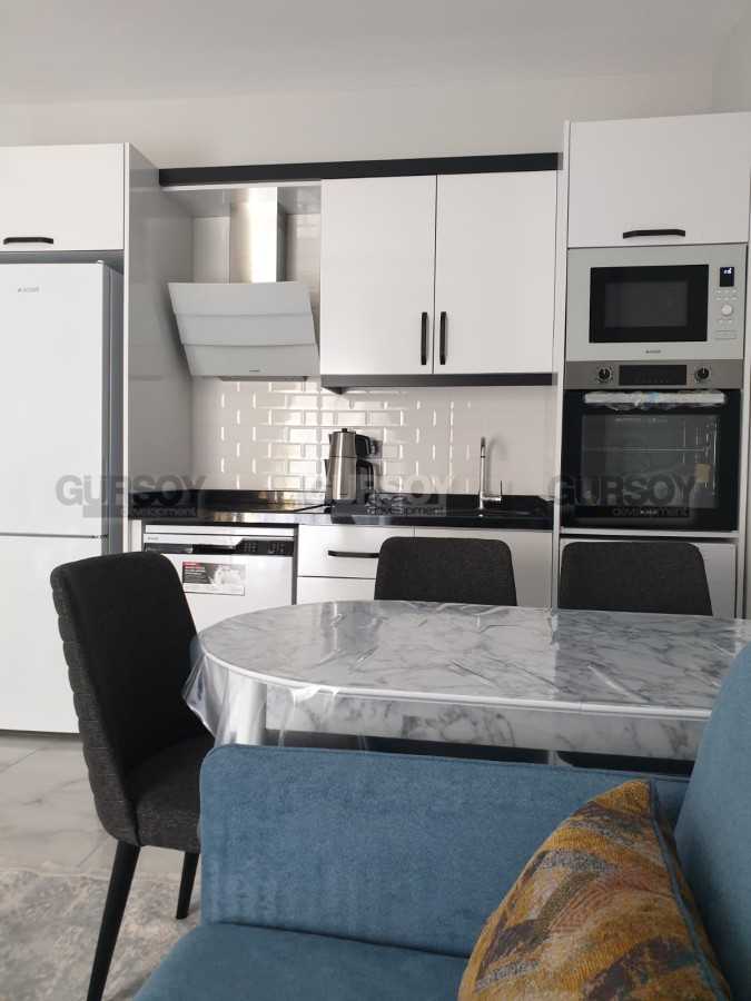 Меблированная квартира 1+1 в новом комплексе в Махмутларе, 55м2 в Турции - фото 1