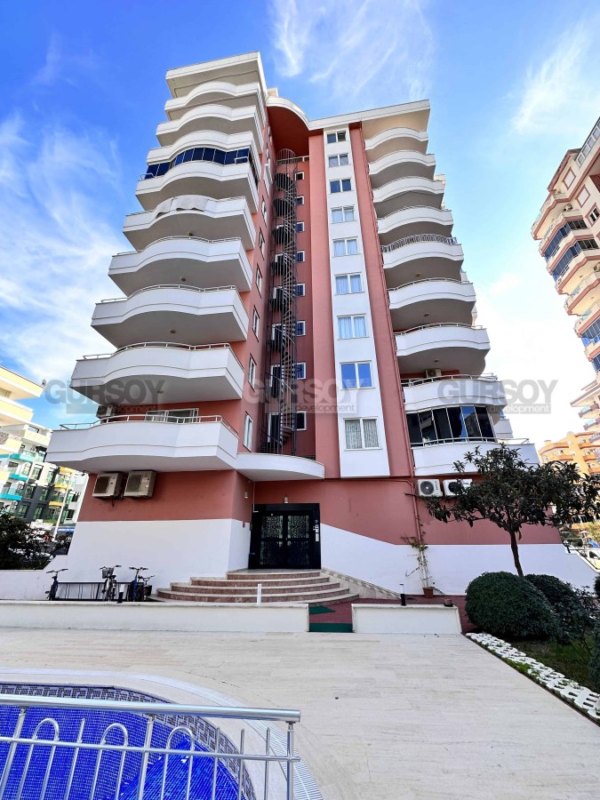 Шикарная стильная квартира 2+1 с видом на море всего в 250 м от моря в Махмутларе, в Турции - фото 1