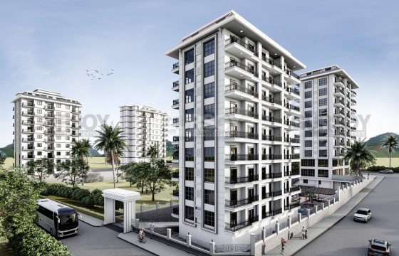 Осталось несколько квартир в премиальном комплексе в Махмутларе. 1+1 и 2+1 (60-100м2) в Турции - фото 3