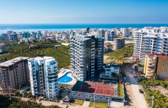 Стильная квартира 2+1 с видом на море в шикарном жилом комплексе в Махмутларе, 90 м2 в Турции - фото 2