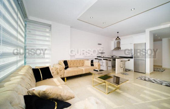 Стильная меблированная квартира 2+1 с чудесным видом на горы в Махмутларе, 120 м2 в Турции - фото 5