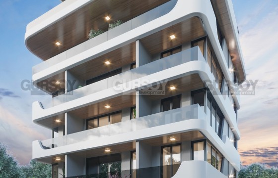 Комплекс у берега Клеопатры , квартиры площадью 57-78 кв.м. в Турции - фото 3