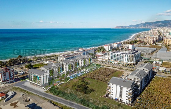 Шикарная квартира с видом на море в новом доме 110 кв.м. в Турции - фото 4