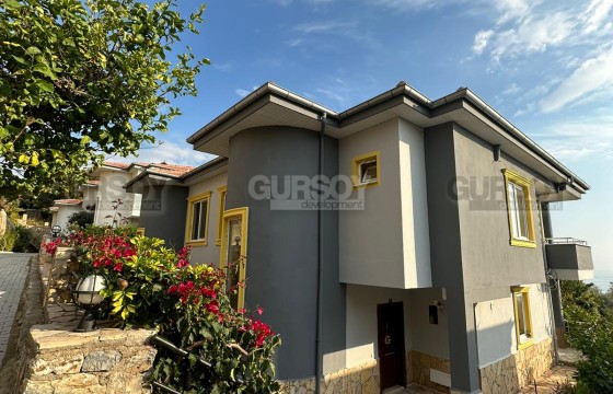 Вилла в уютном районе Хасбахче, 3+1, 180м2 в Турции - фото 12