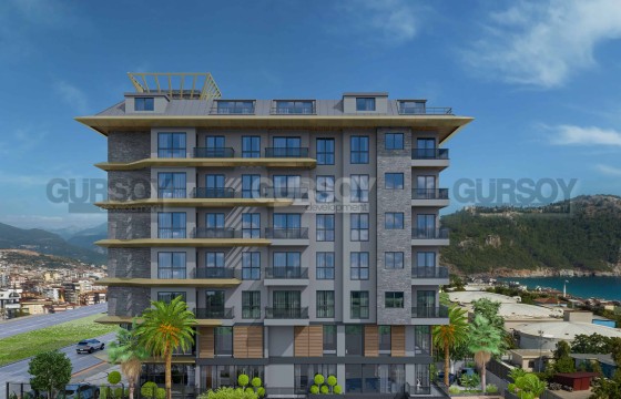 Квартира 2+1 у моря в премиальном проекте, 72 м2. Центр, Алания. в Турции - фото 3