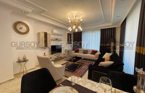 Стильная меблированная квартира 2+1 всего в 400 м от моря в Махмутларе, 120 м2 в Турции - фото 2