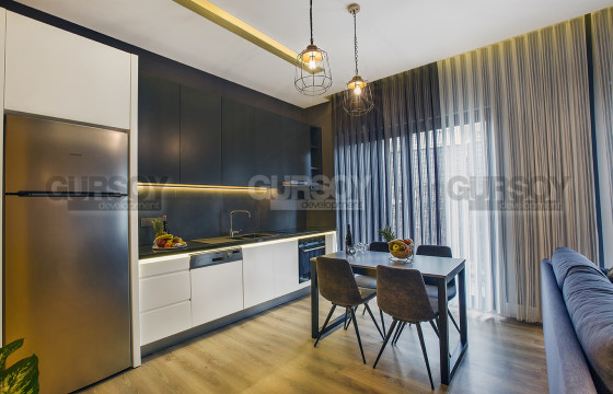 Новый современный комплекс в самом центре Алании. 350 м до пляжа Клеопатры. в Турции - фото 5